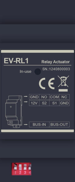 EV-RL1 Relais für den manipulationssichern Anschluss Ihres Türöffners, einen zweiten Türöffner oder eine Lichtsteuerung in Ihrer Hybriden 2 Draht BUS IP Videotürsprechanlage EV-RL1 Relais für den manipulationssichern Anschluss Ihres Türöffners, einen zweiten Türöffner oder eine Lichtsteuerung in Ihrer Hybriden 2 Draht BUS IP Videotürsprechanlage